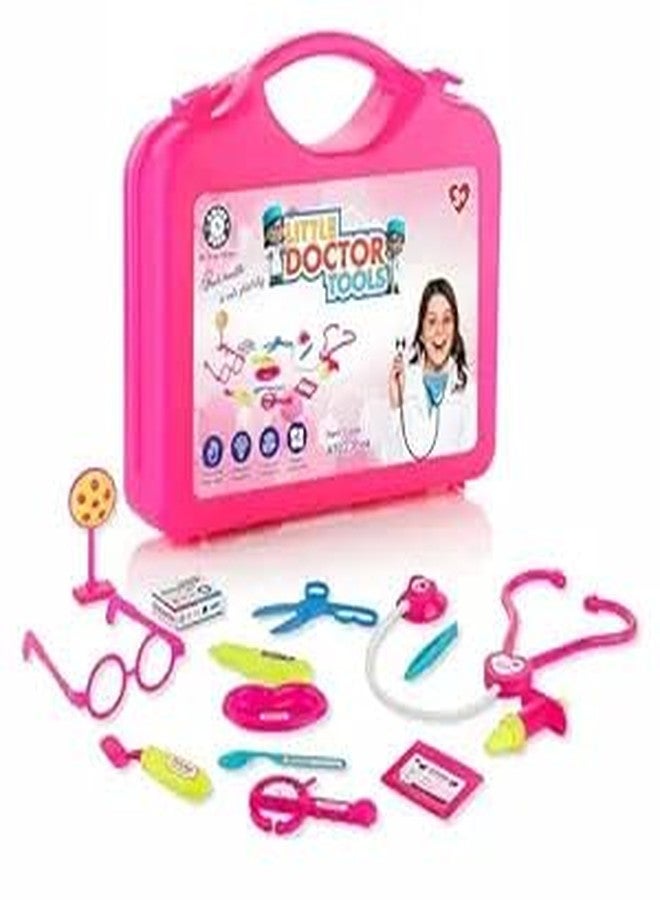 BIGfun TOYS S.S.C. Doctor Play Set with Foldable Suitcase Set Toy Game Kit, Pretend Play Medical Accessories Toy Set for Kids boy and Girls ( Multicolor ) - Image 1